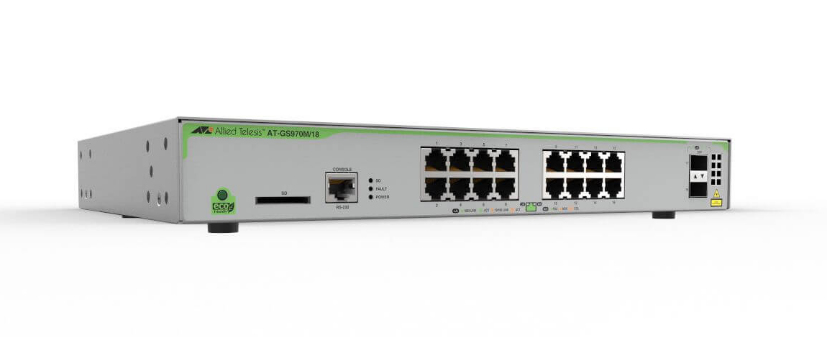 Allied Telesis AT-GS970M/18-50 Géré L3 Gigabit Ethernet (10/100/1000) 1U