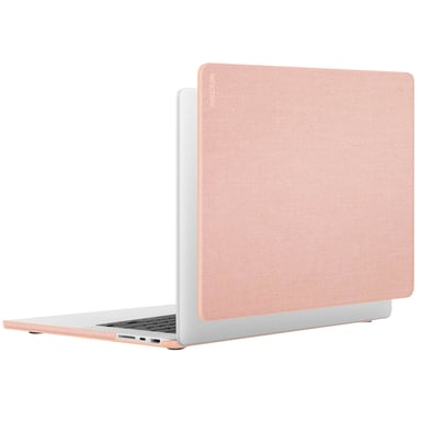 Incase Funda para MacBook Pro 16'' Diseño Rígido Tela Antiimpacto Ventilada Rosa