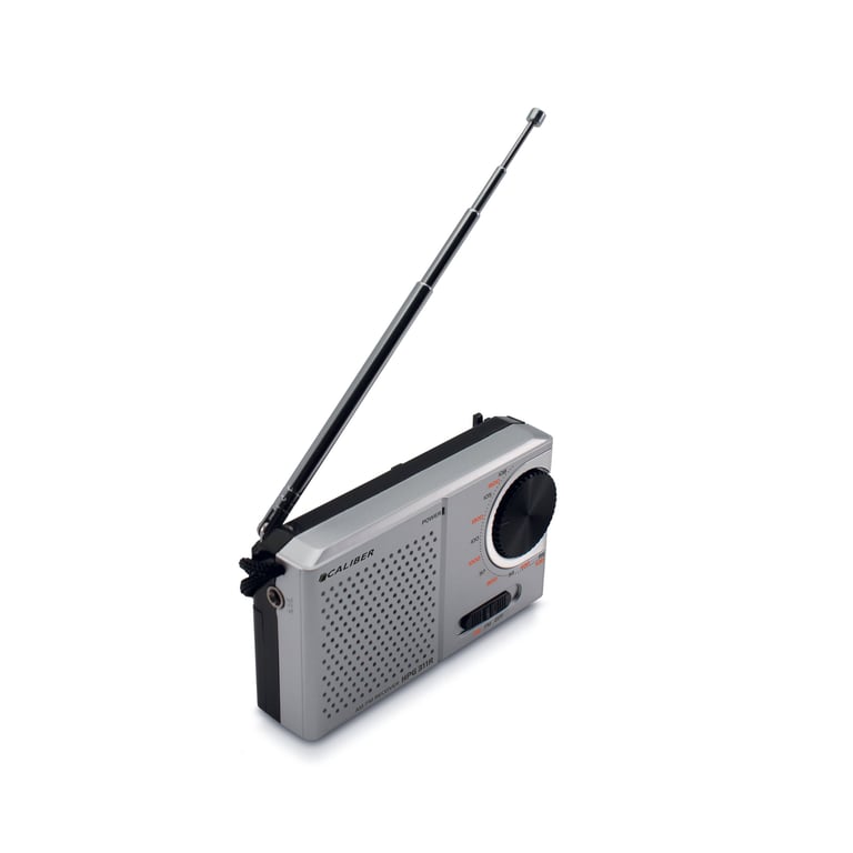 Radio portátil a pilas - Mini radio de bolsillo - Radio AM/FM con conector para auriculares (HPG311R)