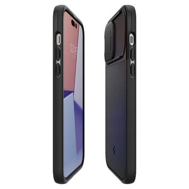 Spigen Optik Armor guscio protettivo per telefoni cellulari 17 cm (6,69'') Cover Nero Apple iPhone 14 Pro Max