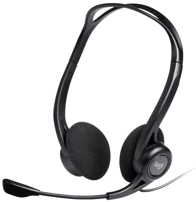 LOGITECH - Casque filaire USB - 960 - Noir