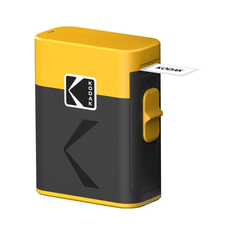 KODAK Memo Label ERA M50 – Imprimante d'Étiquettes Sans Fil Bluetooth iOSAndroid Thermique Sans Encre Étiquettes 1 2 2 Pouces Portable Jaune Neuf - vue 1
