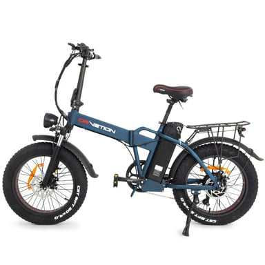 DrveTion AT20 Vélo Électrique - Moteur 750W Batterie 48V15Ah Freins Hydrauliques Roues 20'' - Bleu