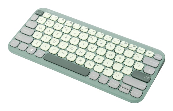 ASUS Marshmallow Keyboard KW100 clavier Maison Bluetooth Vert, Gris, Blanc