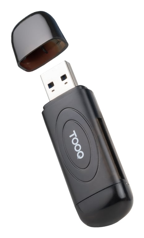 TooQ TQR lecteur de carte mémoire USB 3.2 Gen 1 3.1 Gen 1 Type A Neuf