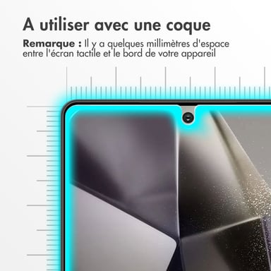 Accezz Protection d'écran en verre trempé 2-pack pour Samsung Galaxy S25 Ultra