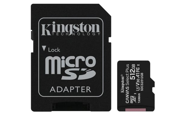Kingston SDCS2/512 GB MicroSD XC Classe 10 512 GB C/A