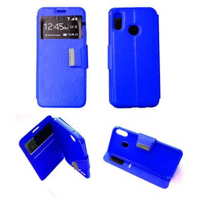 Etui Folio Bleu compatible Huawei P20 Lite