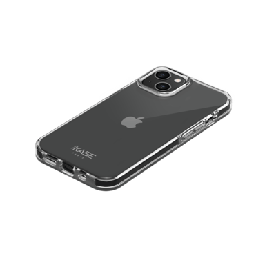 Funda trasera de malla deportiva para Apple iPhone 13 mini, negro azabache