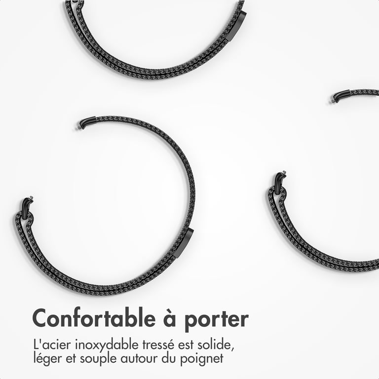 Bracelet Xiaomi Smart Band 9 Pro / 8 Pro 20mm Magnétique Milanais - vue 5