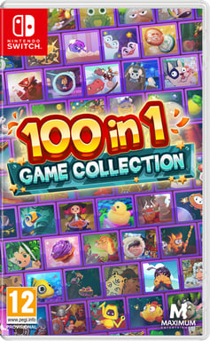 Maximum Games 100 In 1 Game Collection Colección Alemán, Inglés, Español, Francés, Italiano Nintendo Switch