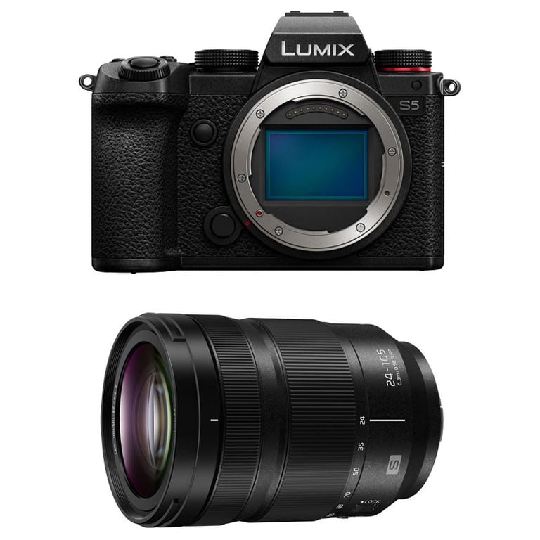 PANASONIC LUMIX S5 + 24-105mm f/4 - Neuf