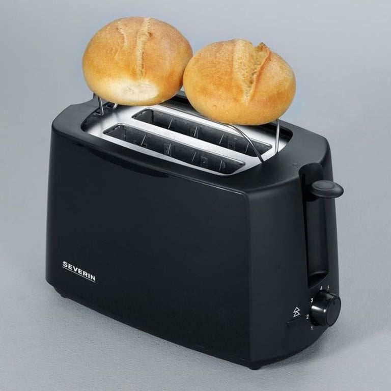 Grille-Pain SEVERIN AT 2287 – 2 Tranches, 700 W, Support Viennoiseries - vue 7