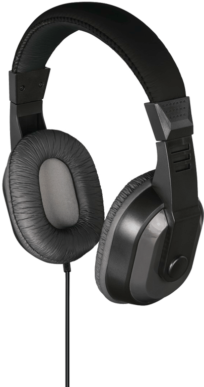 Casque HED2006BK/AN, circum-aural, câblage uni-latéral, noir