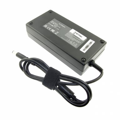 Charger (Power Supply), 19.5V, 12.3A for DELL Precision M6500, 240W, Connector 7.4 x 5.5 mm round