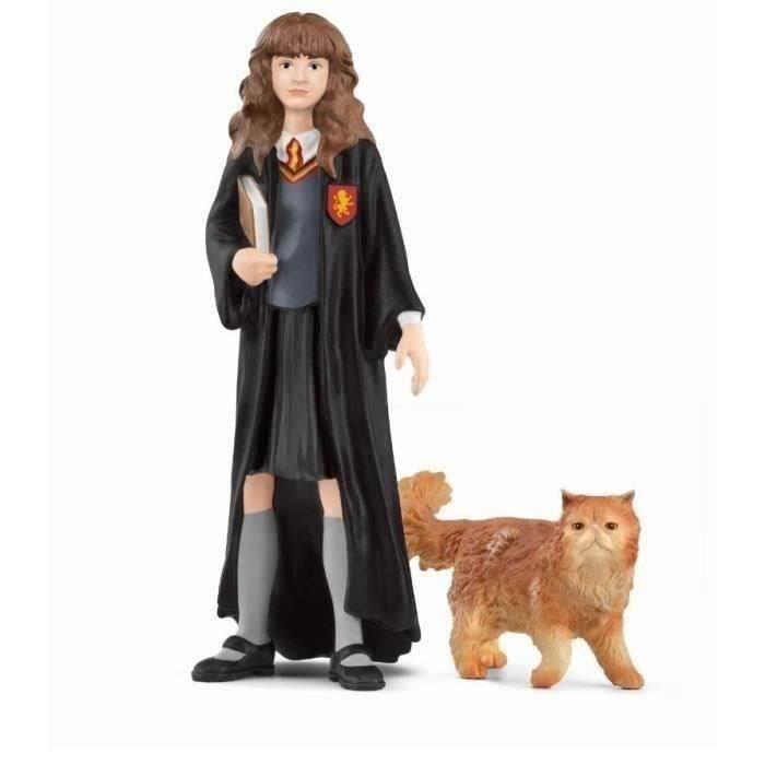 Figurine Hermione et Pattenrond Harry Potter pour enfants dès Schleich 42635 Harry Potter Univers WIZARDING WORLD - vue 1