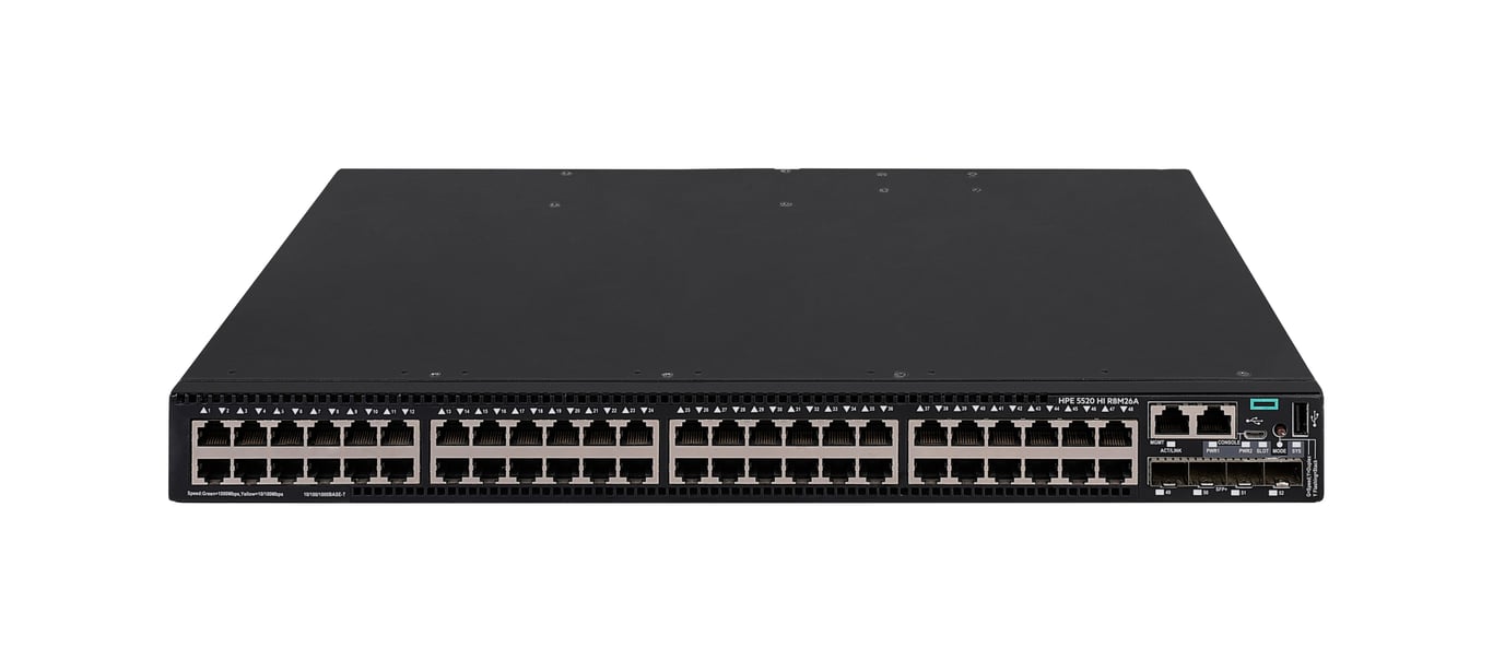 HP HPE 5520 48G 4SFP+HI Swch - vue 2
