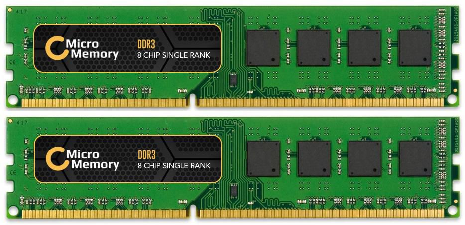 CoreParts MMKN043 8GB Module de mémoire 2 x 4 Go DDR3 1600 MHz 2 x 4GB 1600 MHz RAM DDR3 Mémoire vive - vue 2