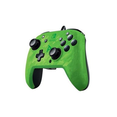 Manette de jeu Faceoff Deluxe+ Analogique/Numérique Nintendo Switch Vert