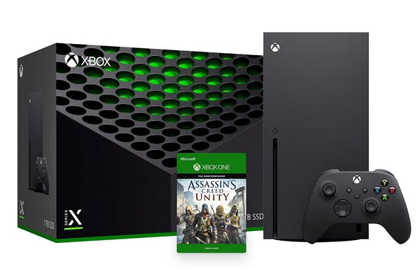 Pack Xbox X Series y Assassin's Creed Unity