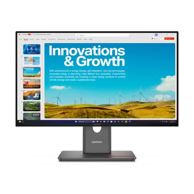 Lenovo ThinkVision P24QD-40 LED display 60,5 cm (23.8'') 2560 x 1440 pixels Quad HD LCD Noir