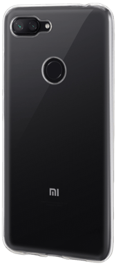 Guscio sottile e invisibile per Xiaomi Mi 8 Lite 1,2 mm, trasparente