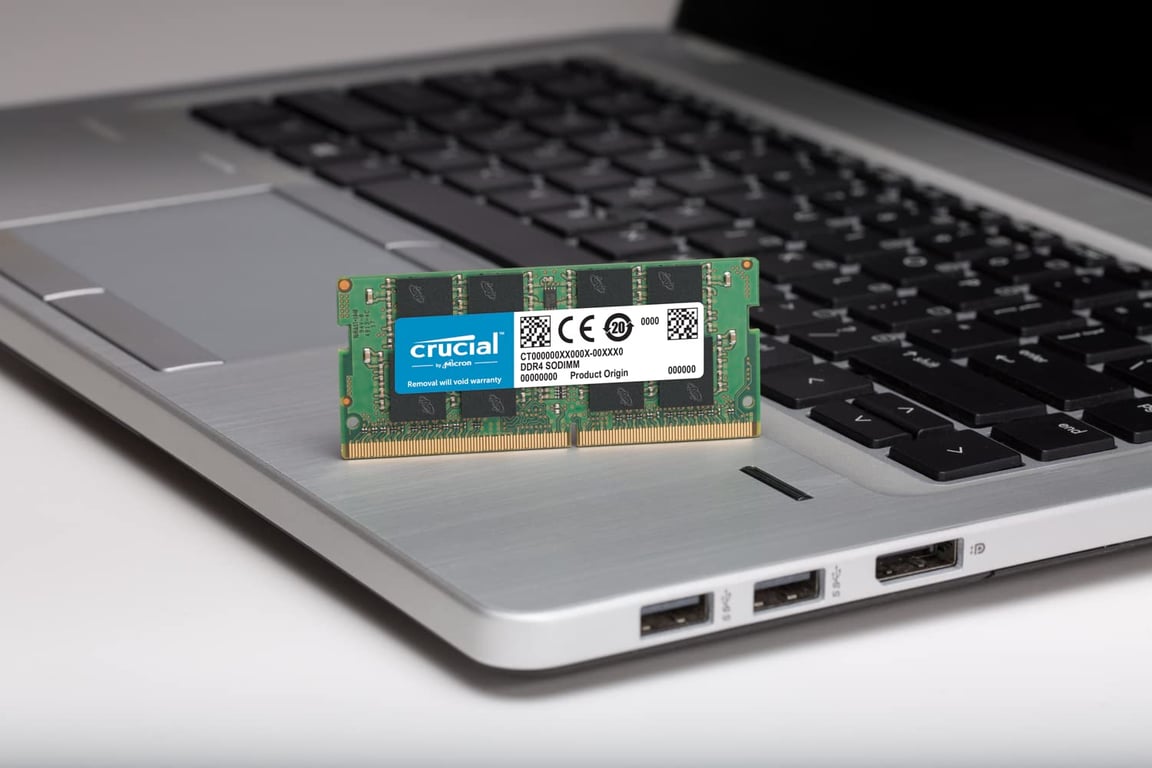 Crucial Mémoire RAM DDR4 3200 MT/ CL17 SODIMM - vue 4