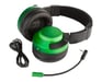 PowerA Fusion Casque avec fil Arceau Jouer : Un casque audio confortable et polyvalent pour une expérience de jeu immersive - Noir et vert