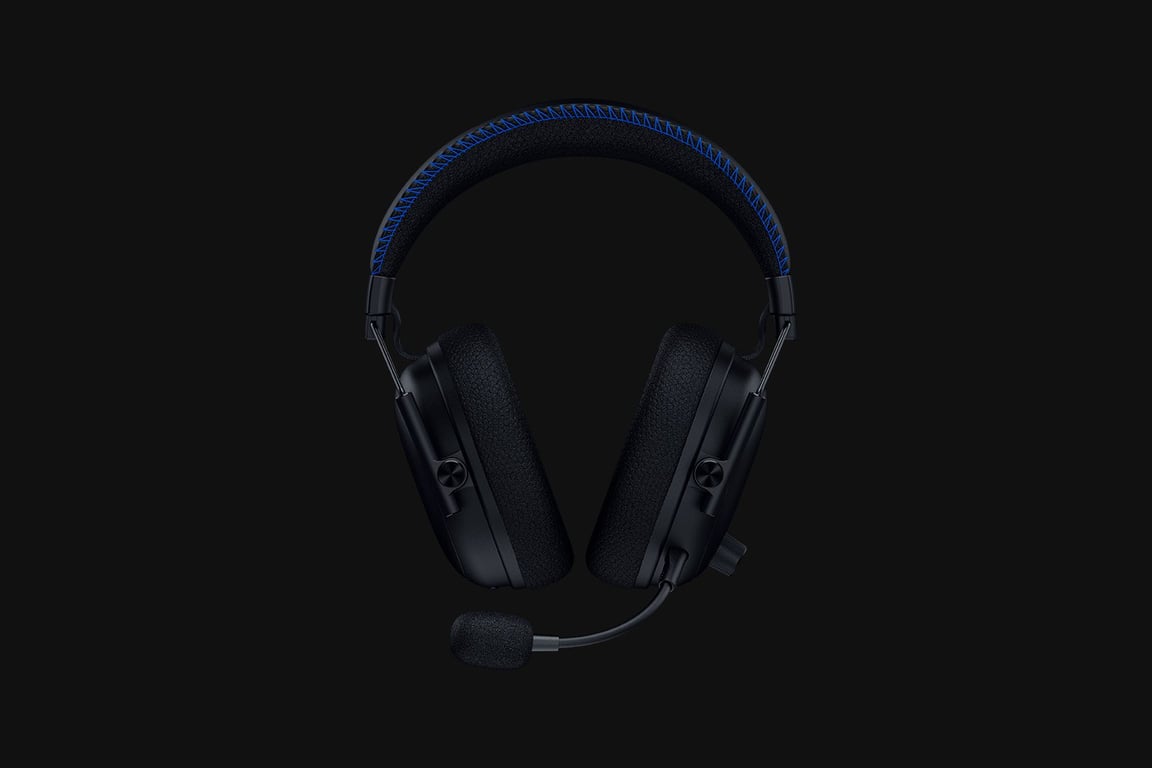 Razer BlackShark V3 Pro for Playstation Casque Gaming sans Fil avec réduction Active du Bruit ANC Haut parleurs Triforce 50mm HyperSpeed 2 4 GHz THX Spatial Audio PS5PC | - vue 7