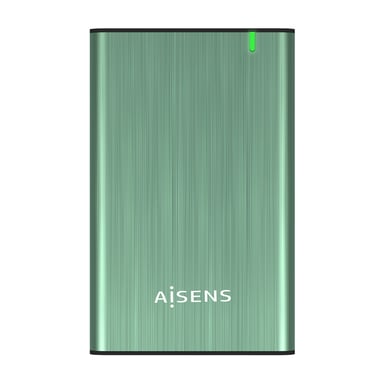 AISENS ASE-2525SGN Boîtier de disques de stockage Boîtier HDD Vert 2.5''