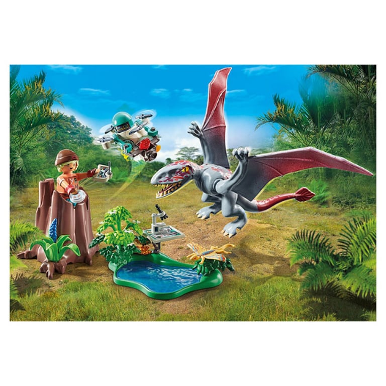 Playmobil Dinos Drone d'Observation avec Dimorphodon 71525 - vue 2
