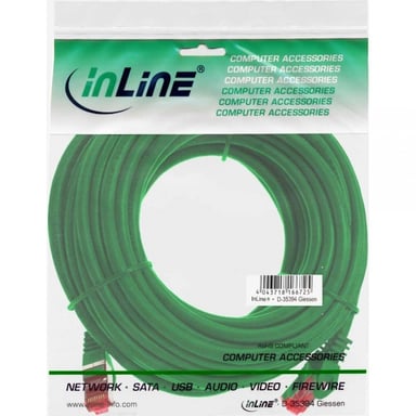 InLine 4043718231935 câble de réseau Vert 10 m Cat6 S/FTP (S-STP)