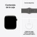 Watch Series 11 (2025) GPS + Cellulaire Boitier de 42mm en Titane Naturel avec bracelet sport, Gris - S/M