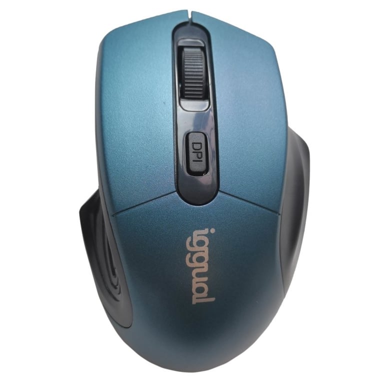 Souris iggual IGG317549 – 800 DPI, Ambidextre, USB Type-A - vue 2