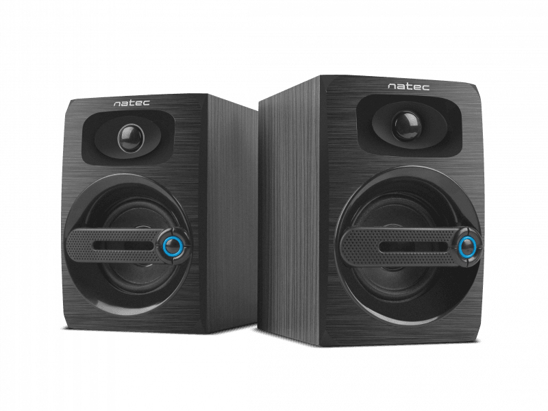 Haut-parleur NATEC COUGAR – 2.0 Canaux, 6 W, Filaire