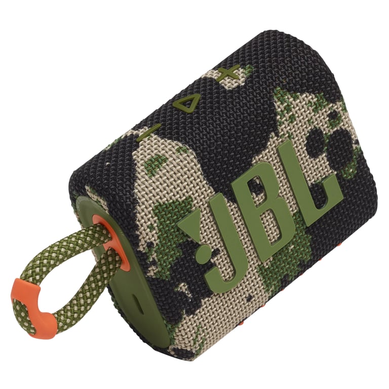 Mini enceinte étanche à l'eau et à la poussière portable Bluetooth GO 3 - Camouflage