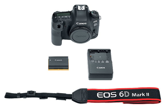 Canon EOS 6D Mark II Cuerpo de la cámara SLR 26,2 MP CMOS 6240 x 4160 Pixeles Negro