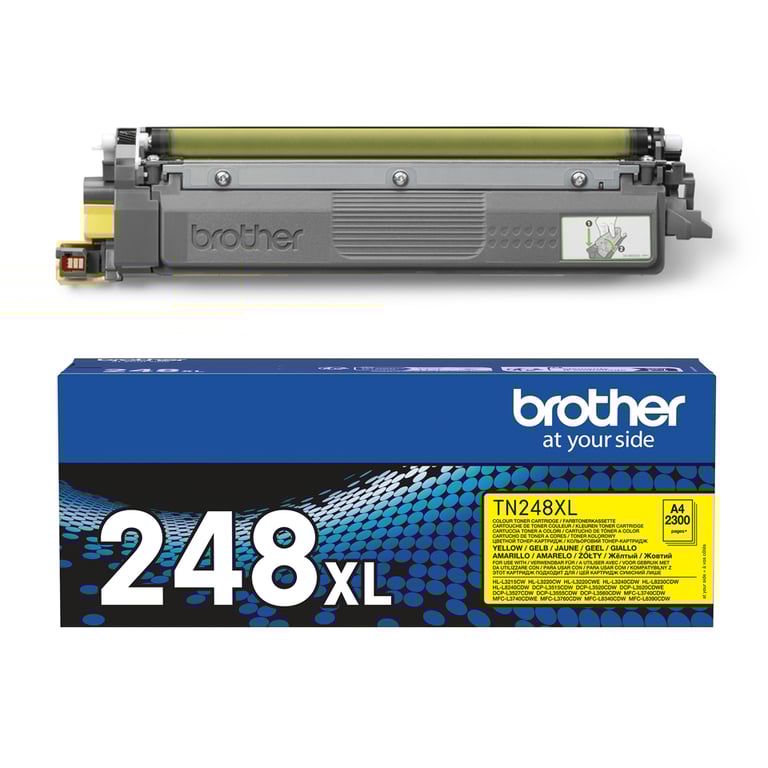 Brother TN 248XLY Jaune - vue 5