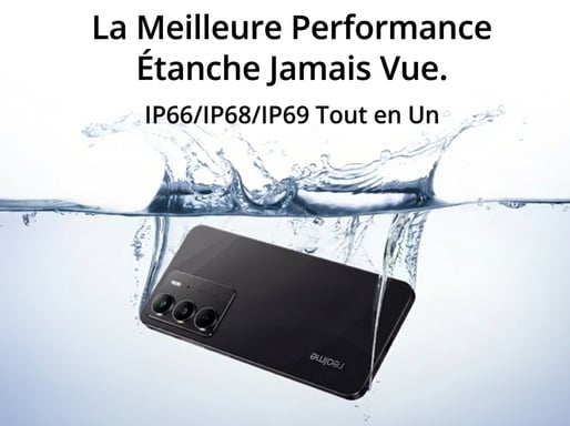 Realme C75 (4G) 256 Go, Noir
