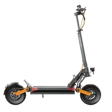 Scooter elettrico JOYOR S5-Z con luce lampeggiante - Motore 600W Batteria 48V13AH Autonomia 45KM Freni a disco - Nero