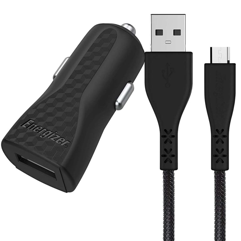 ENERGIZER Chargeur Allume Cigare USB A HardCase avec Câble Micro USB - vue 2