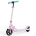 RCB Trottinette Electrique pliable Enfants 6-12 Ans, Écran LED, Lumières néons colorés, Vitesse et Hauteur Réglables, Seulement 6.65 KG, Rose