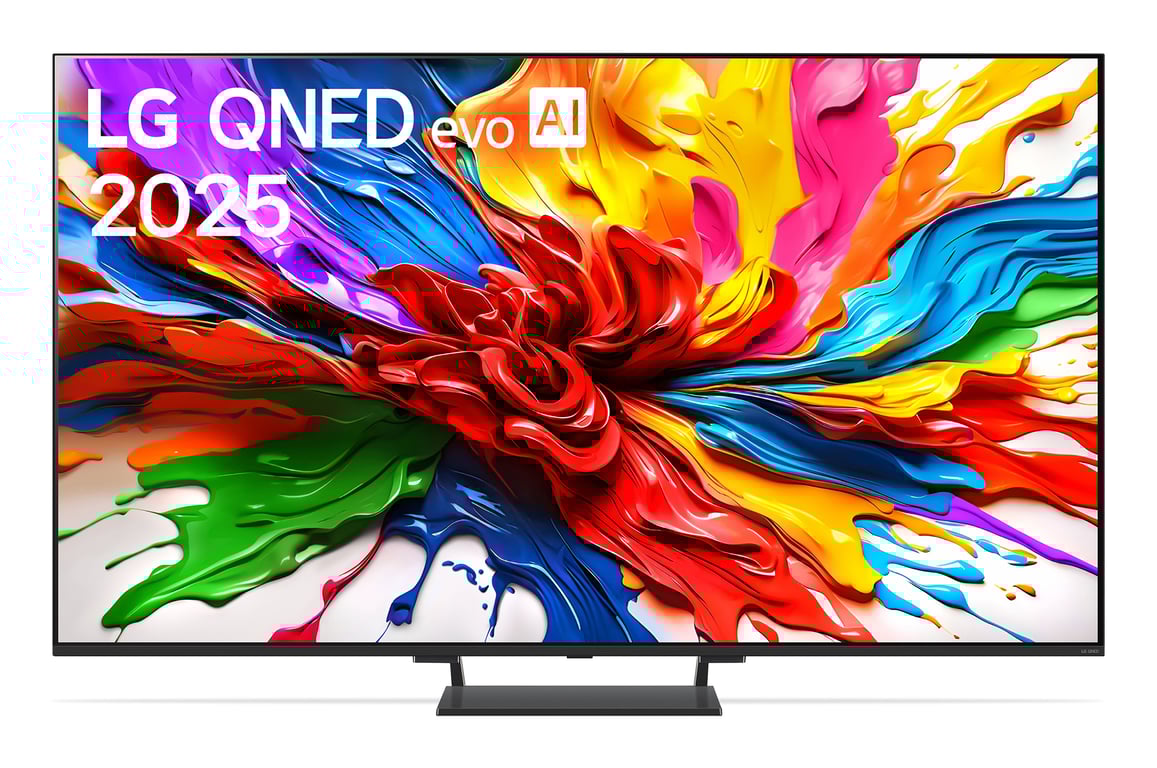 TV QNED LG 4K UHD 85QNED93A 215 cm 2025 - vue 3