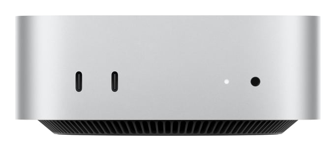 Apple Mac mini Apple M M4 16 GB 256 GB SSD macOS Sequoia Mini PC Plata
