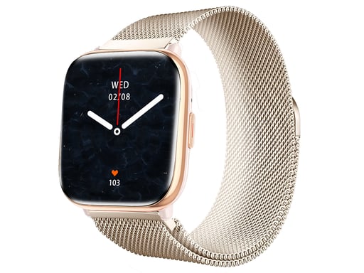Trevi T-FIT 265 A 4,45 cm (1.75'') AMOLED Numérique Écran tactile Or