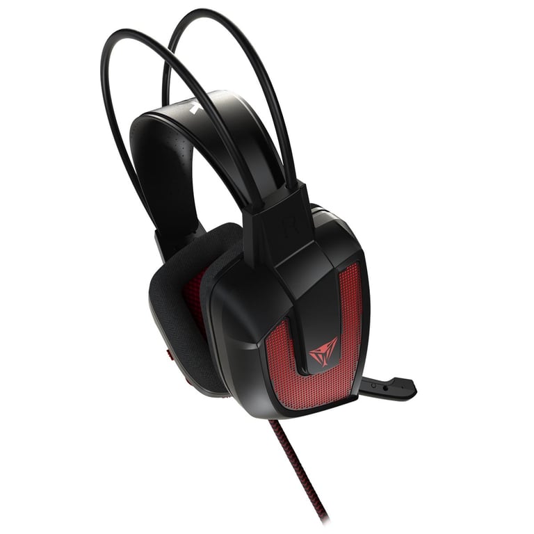 Patriot Memory Viper V360 Auriculares Alámbrico Diadema Juego Negro, Rojo