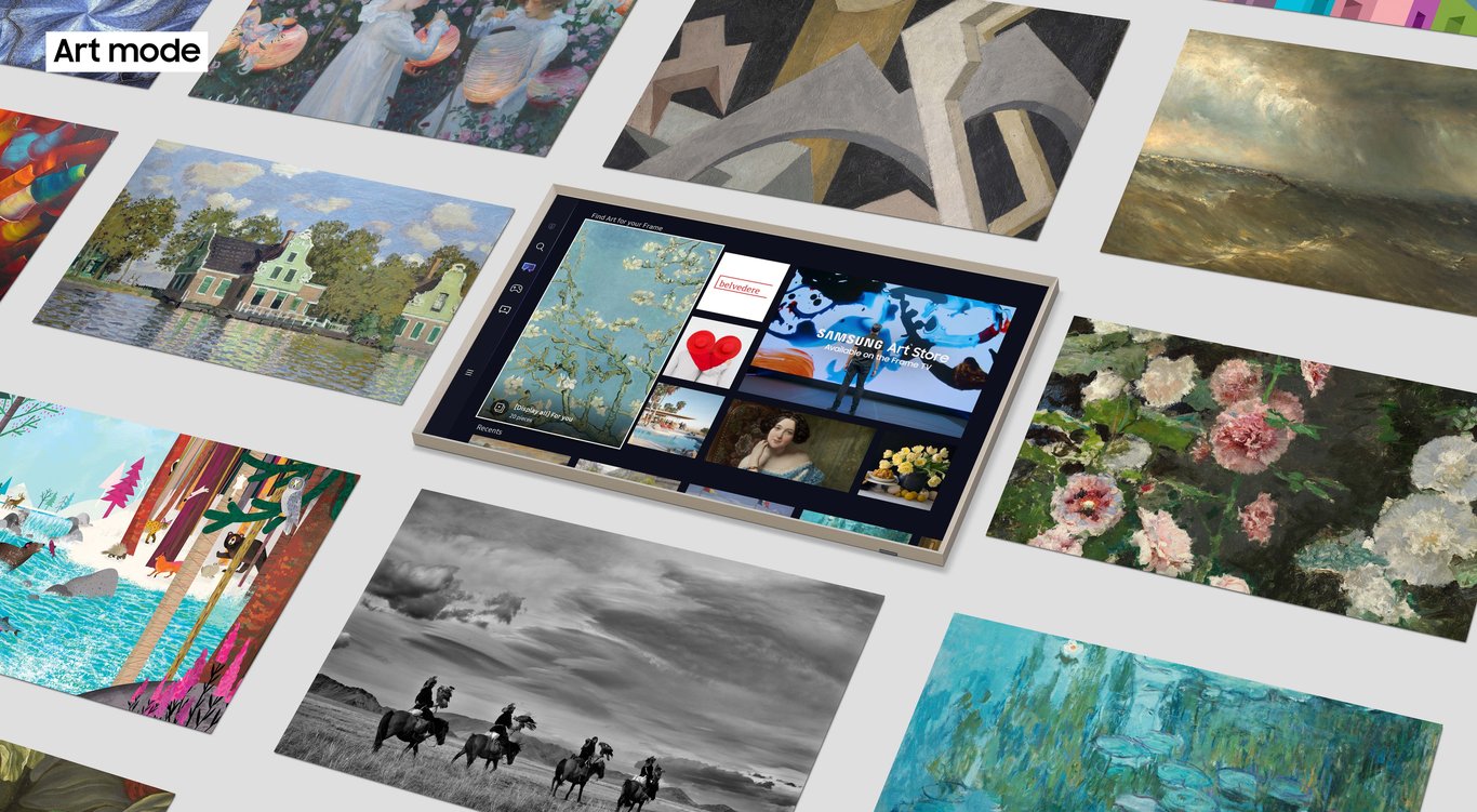 Samsung QE32LS03C Téléviseur QLED 32 Pouces The Frame - vue 9