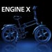 Vélo électrique ENGWE ENGINE X - 250W 60KM autonomie - Freins à disque - Noir