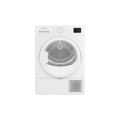 Sèche-linge à pompe à chaleur Indesit CYSD82DWWFR 8 kg 60 cm blanc 15 programmes Express 30' anti-froissage verrouillage enfant écran digital