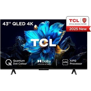 TCL P7K 43P7K TV 109,2 cm (43'') 4K Ultra HD Smart TV Wifi Métallique 430 cd/m²